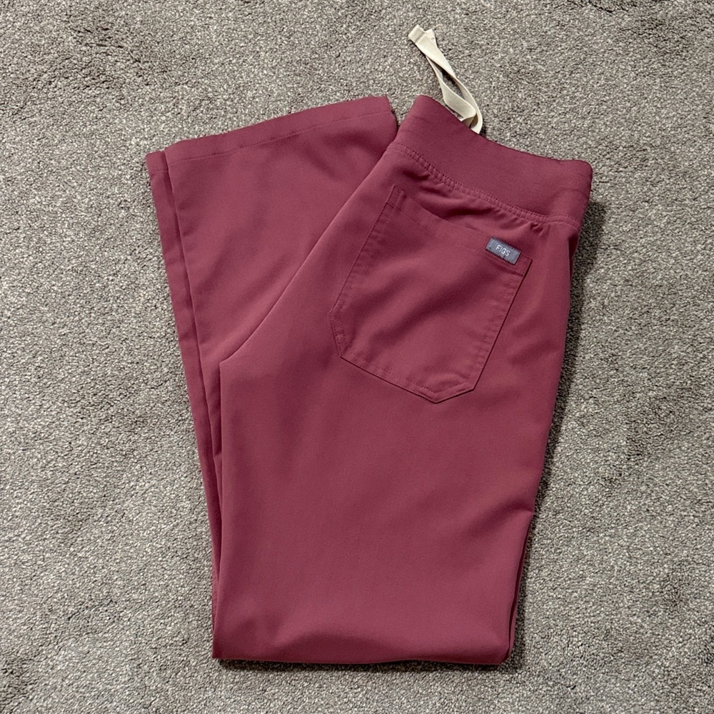 Figs Mauve Scrub Pants